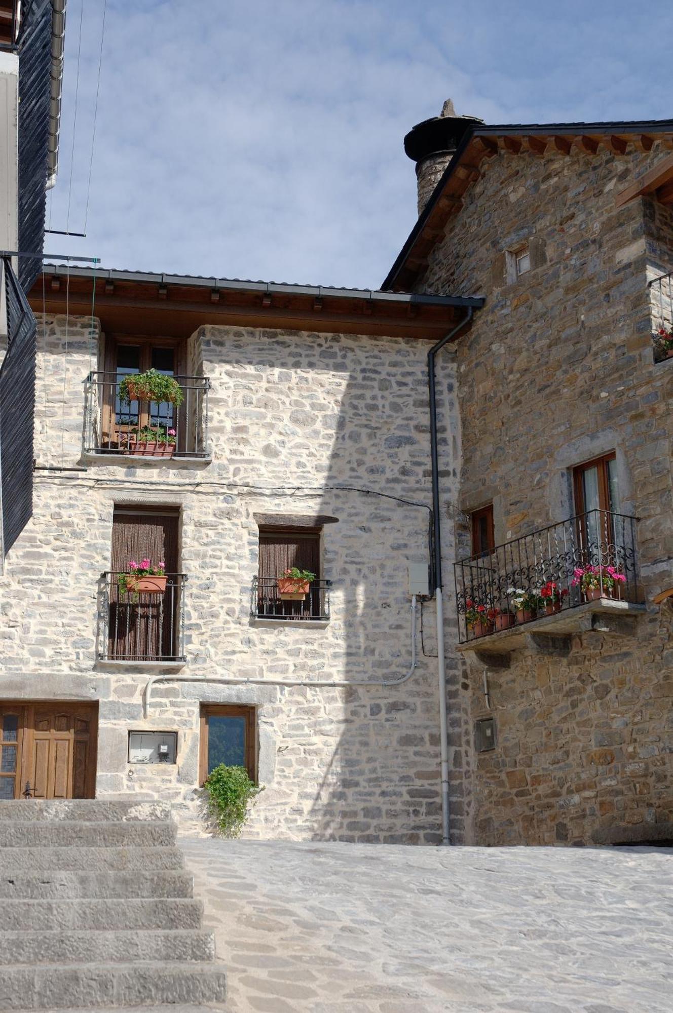 Apartamento El Patio Casa Cajal Torla Exteriér fotografie